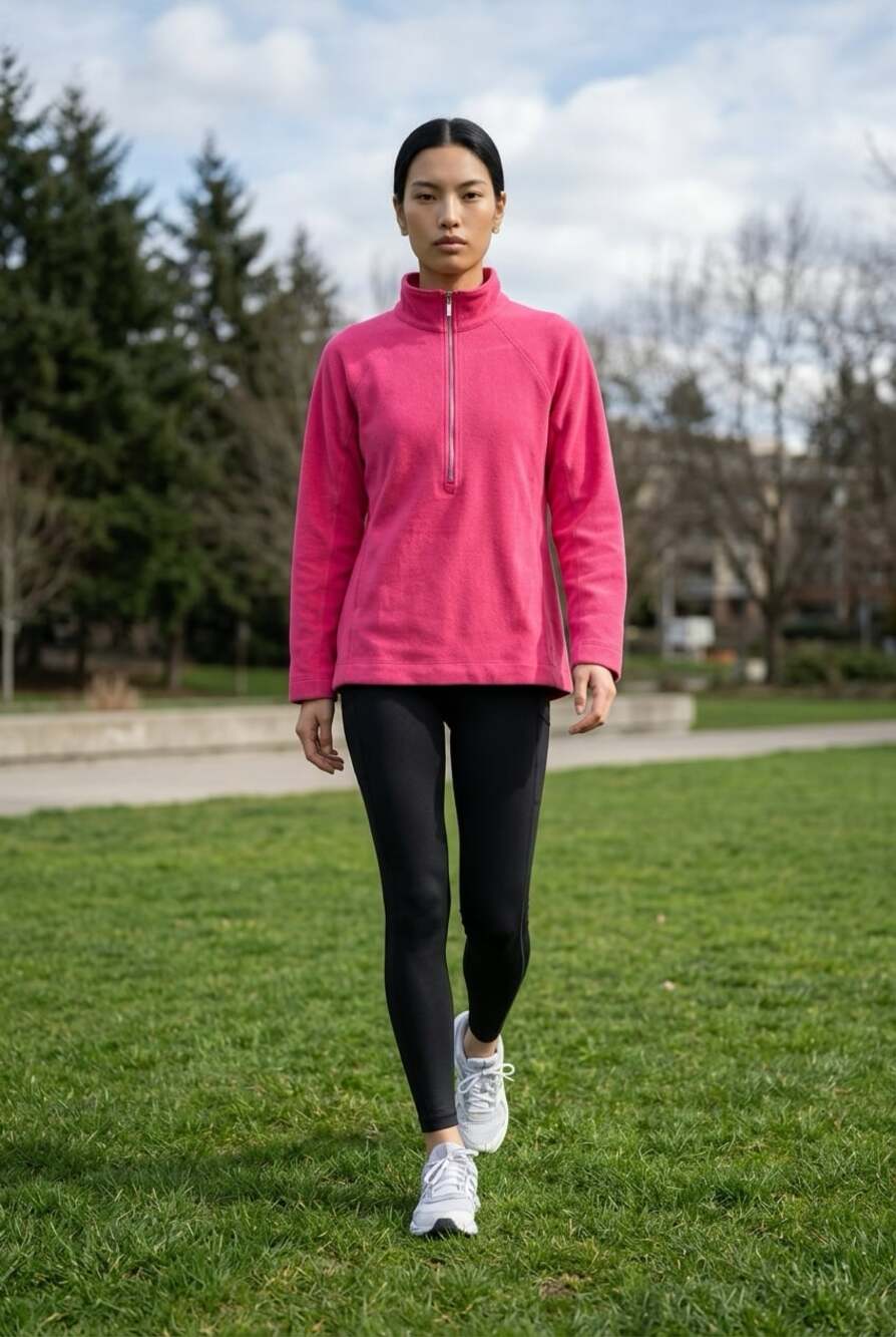 Tommy Bahama Women's Pink Aruba Quarter-Zip Sweatshirt